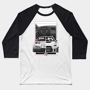 The Nissan Skyline GTR R-35 Baseball T-Shirt